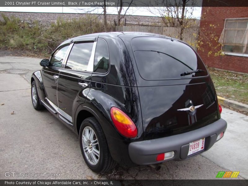 Black / Taupe/Pearl Beige 2001 Chrysler PT Cruiser Limited