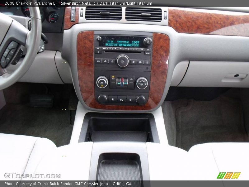 Silver Birch Metallic / Dark Titanium/Light Titanium 2008 Chevrolet Avalanche LT