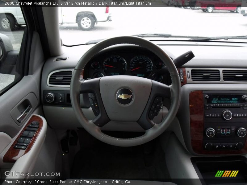 Silver Birch Metallic / Dark Titanium/Light Titanium 2008 Chevrolet Avalanche LT