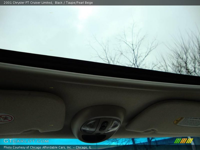 Black / Taupe/Pearl Beige 2001 Chrysler PT Cruiser Limited
