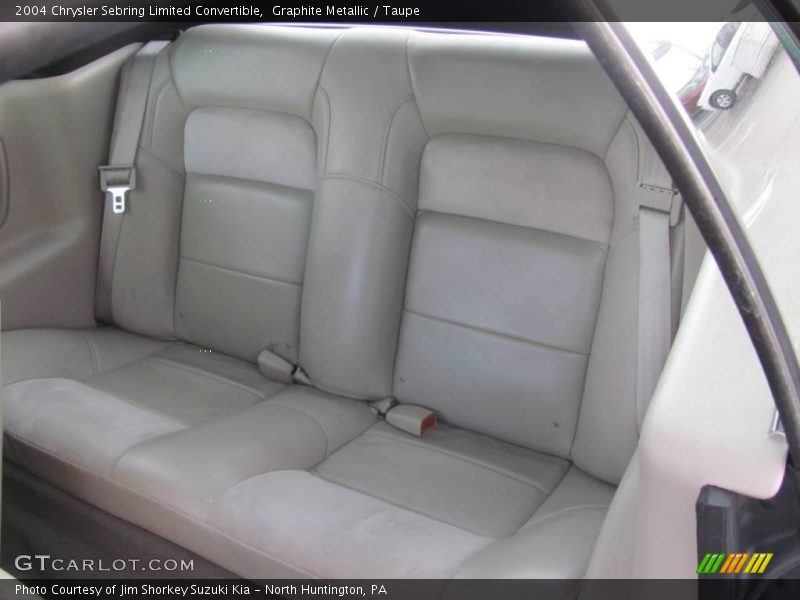 Graphite Metallic / Taupe 2004 Chrysler Sebring Limited Convertible