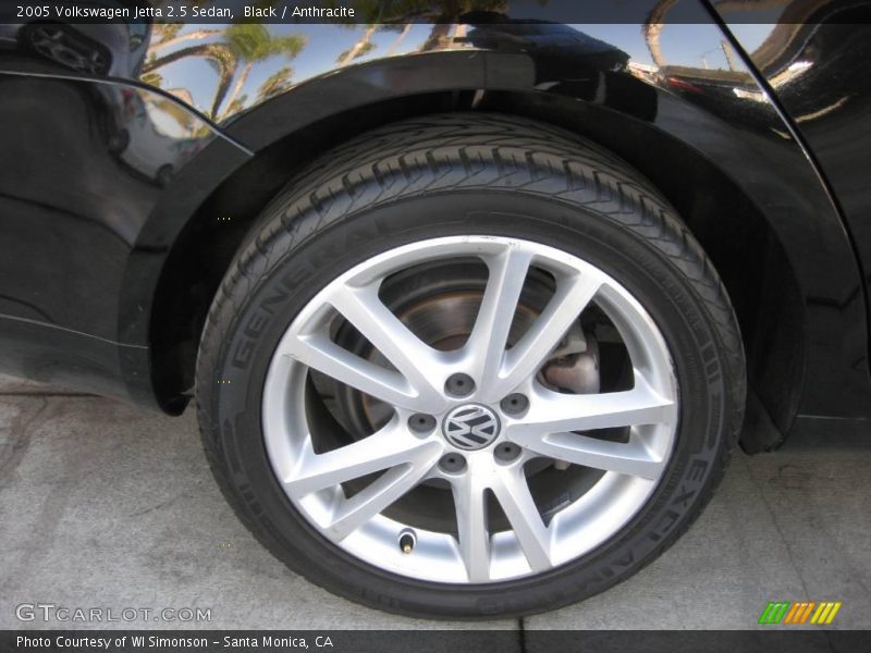 Black / Anthracite 2005 Volkswagen Jetta 2.5 Sedan