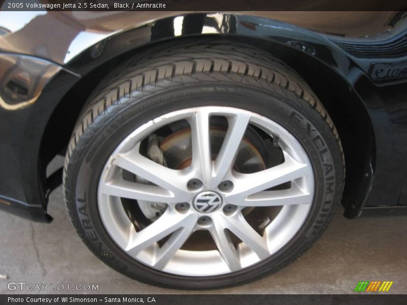 Black / Anthracite 2005 Volkswagen Jetta 2.5 Sedan