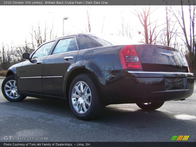 Brilliant Black Crystal Pearl / Dark Slate Gray 2010 Chrysler 300 Limited