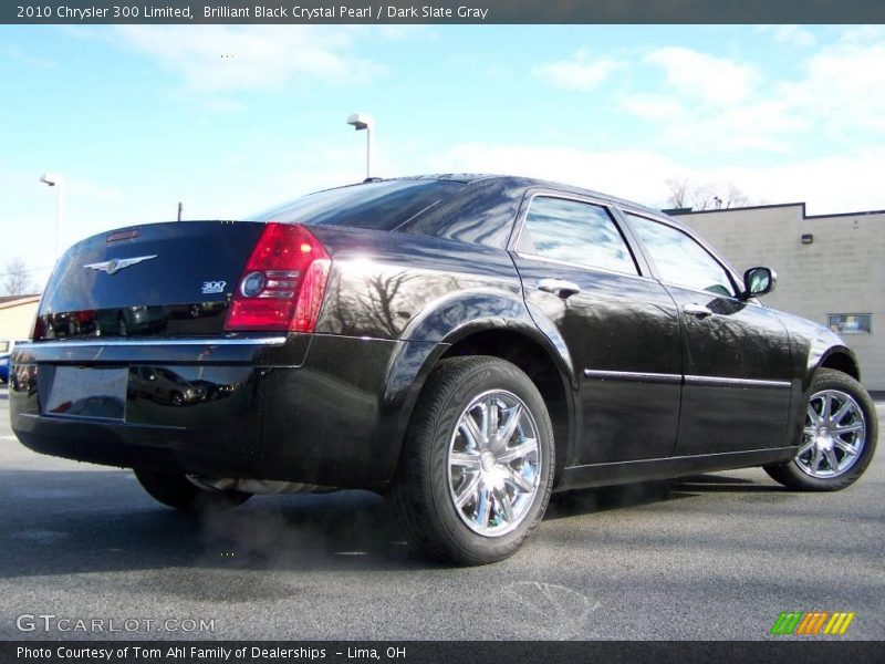 Brilliant Black Crystal Pearl / Dark Slate Gray 2010 Chrysler 300 Limited
