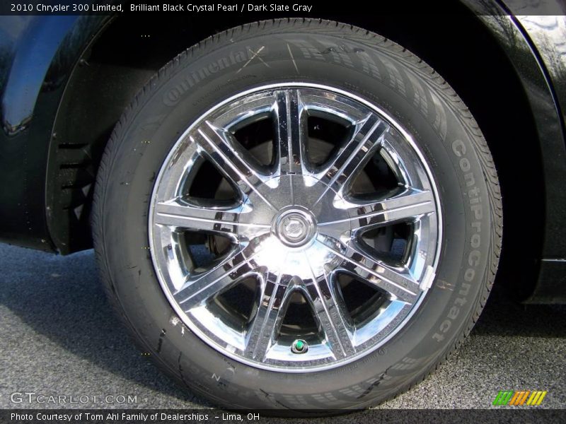 Brilliant Black Crystal Pearl / Dark Slate Gray 2010 Chrysler 300 Limited