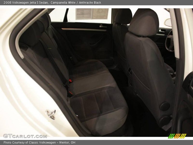 Campanella White / Anthracite Black 2008 Volkswagen Jetta S Sedan