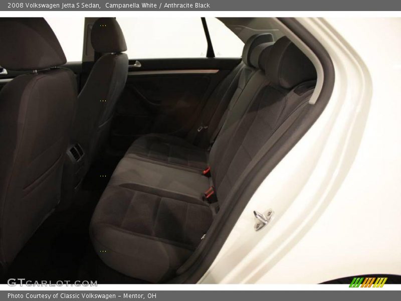 Campanella White / Anthracite Black 2008 Volkswagen Jetta S Sedan