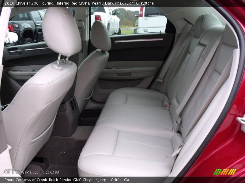 Inferno Red Crystal Pearl / Dark Khaki/Light Graystone 2010 Chrysler 300 Touring