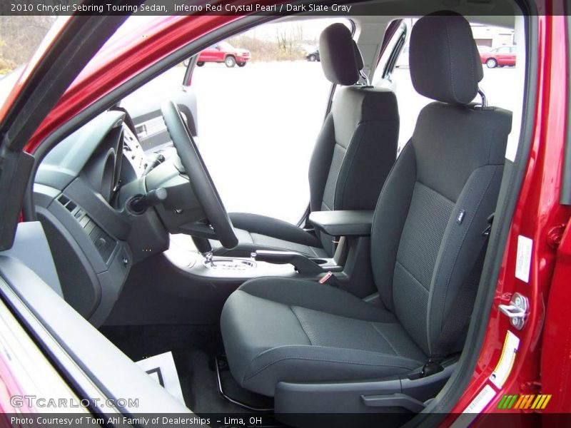 Inferno Red Crystal Pearl / Dark Slate Gray 2010 Chrysler Sebring Touring Sedan