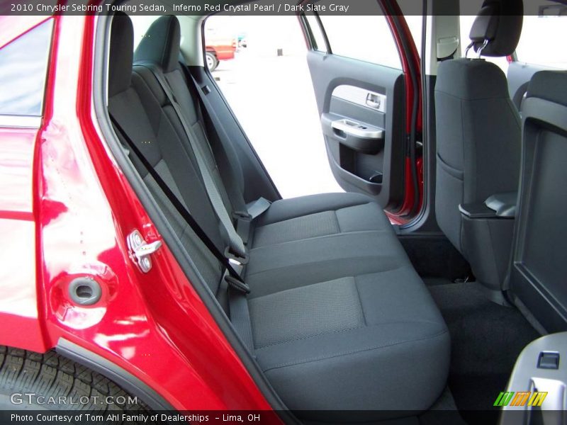 Inferno Red Crystal Pearl / Dark Slate Gray 2010 Chrysler Sebring Touring Sedan