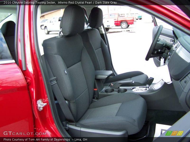 Inferno Red Crystal Pearl / Dark Slate Gray 2010 Chrysler Sebring Touring Sedan