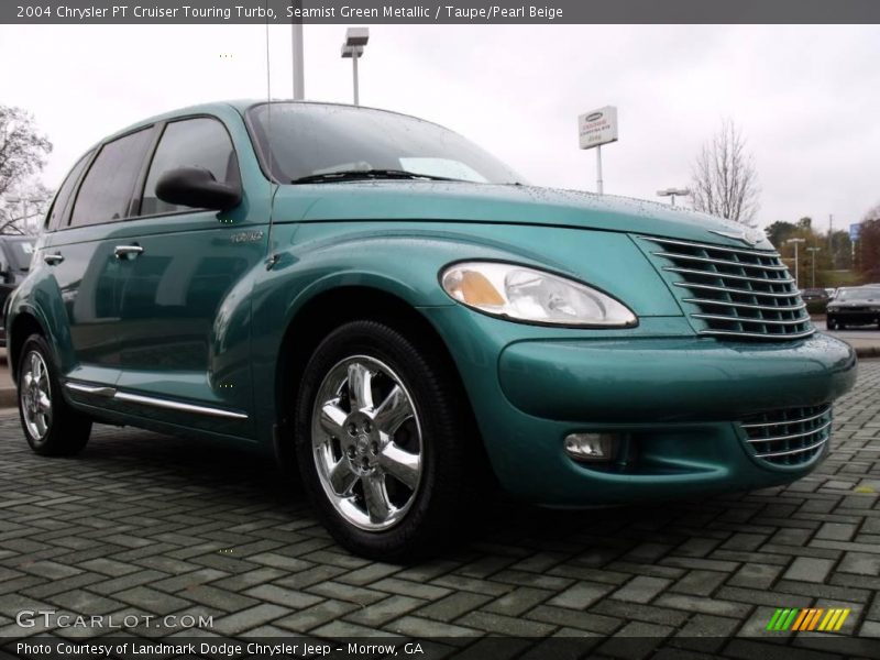 Seamist Green Metallic / Taupe/Pearl Beige 2004 Chrysler PT Cruiser Touring Turbo