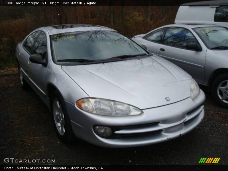 Bright Silver Metallic / Agate 2000 Dodge Intrepid R/T