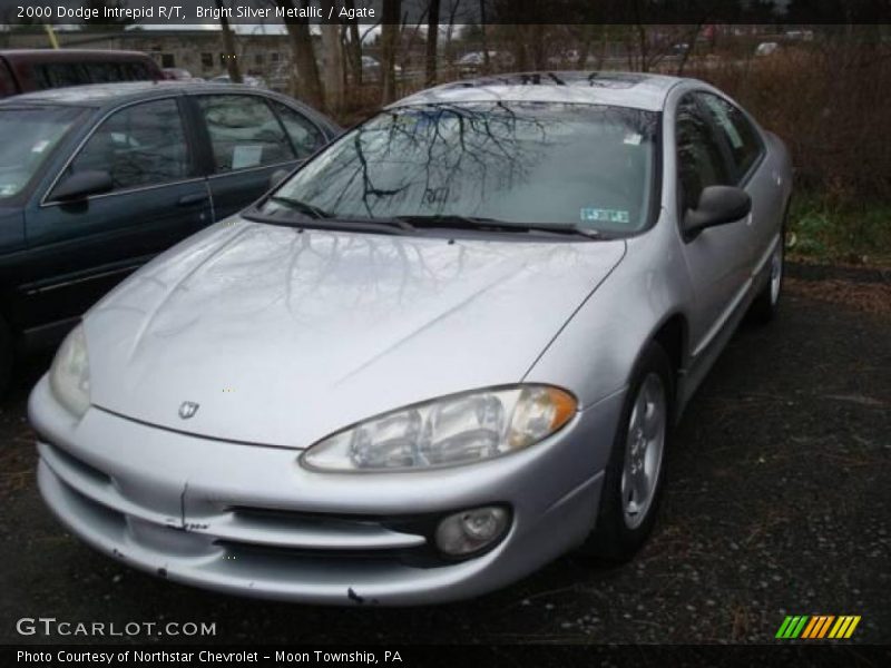 Bright Silver Metallic / Agate 2000 Dodge Intrepid R/T