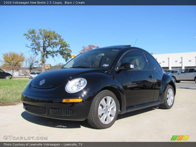 Black / Cream 2009 Volkswagen New Beetle 2.5 Coupe