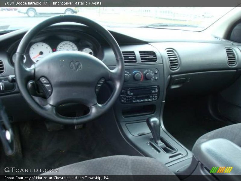 Bright Silver Metallic / Agate 2000 Dodge Intrepid R/T