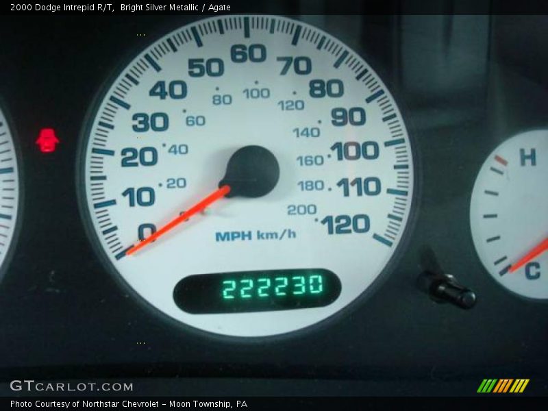 Bright Silver Metallic / Agate 2000 Dodge Intrepid R/T