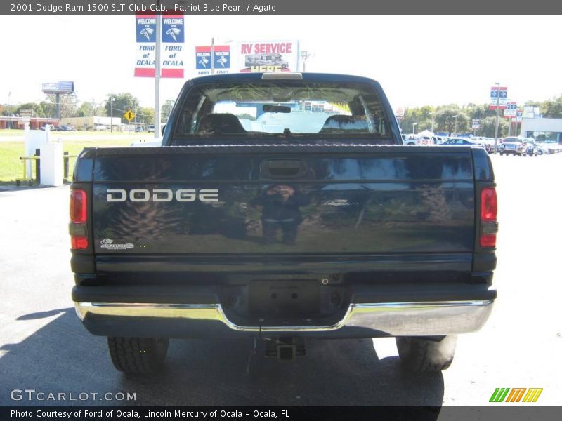 Patriot Blue Pearl / Agate 2001 Dodge Ram 1500 SLT Club Cab