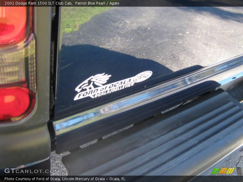 Patriot Blue Pearl / Agate 2001 Dodge Ram 1500 SLT Club Cab