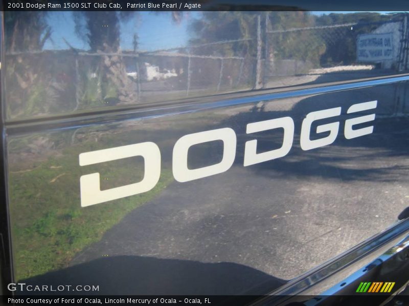 Patriot Blue Pearl / Agate 2001 Dodge Ram 1500 SLT Club Cab