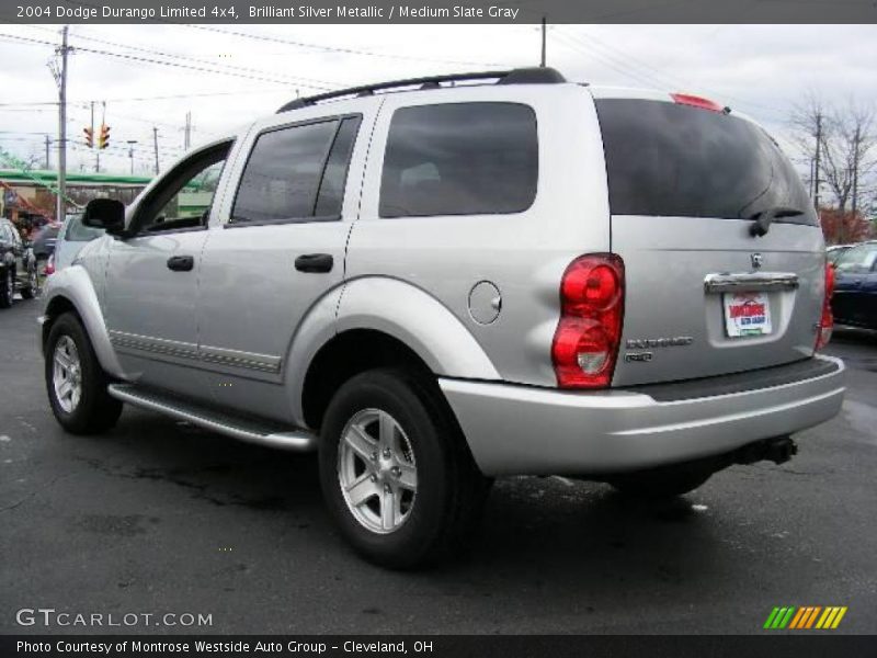 Brilliant Silver Metallic / Medium Slate Gray 2004 Dodge Durango Limited 4x4