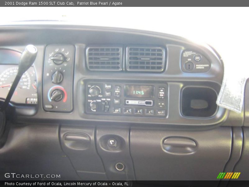 Patriot Blue Pearl / Agate 2001 Dodge Ram 1500 SLT Club Cab