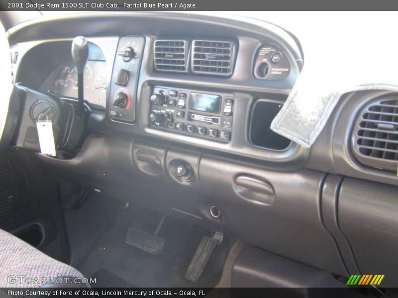 Patriot Blue Pearl / Agate 2001 Dodge Ram 1500 SLT Club Cab
