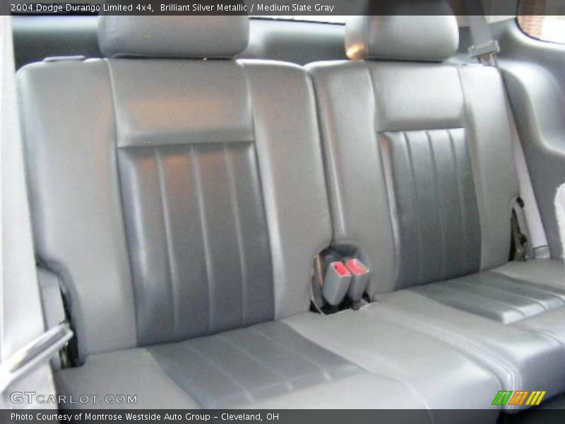 Brilliant Silver Metallic / Medium Slate Gray 2004 Dodge Durango Limited 4x4