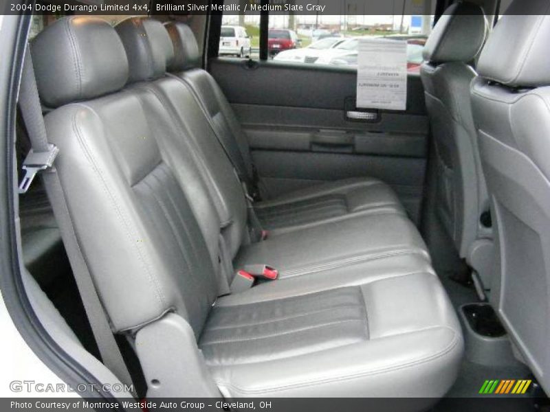 Brilliant Silver Metallic / Medium Slate Gray 2004 Dodge Durango Limited 4x4