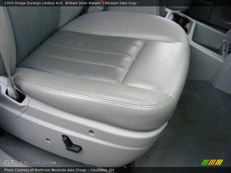 Brilliant Silver Metallic / Medium Slate Gray 2004 Dodge Durango Limited 4x4