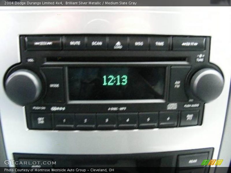 Brilliant Silver Metallic / Medium Slate Gray 2004 Dodge Durango Limited 4x4