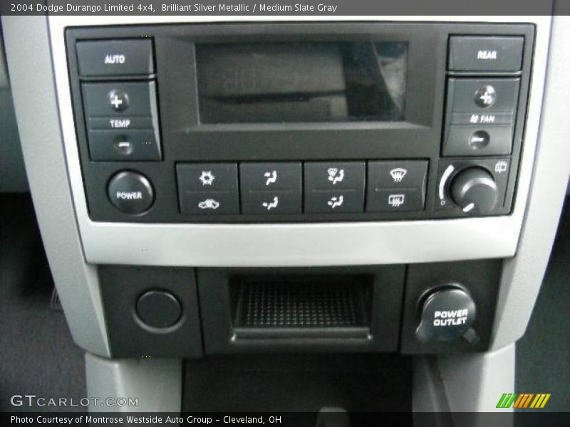 Brilliant Silver Metallic / Medium Slate Gray 2004 Dodge Durango Limited 4x4