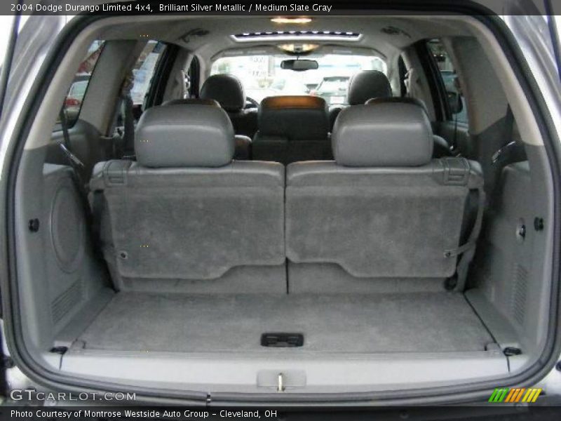 Brilliant Silver Metallic / Medium Slate Gray 2004 Dodge Durango Limited 4x4