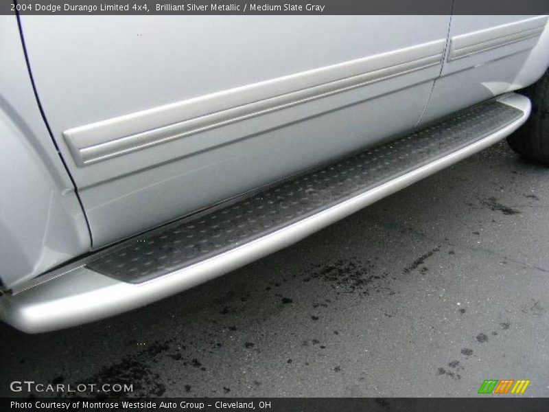 Brilliant Silver Metallic / Medium Slate Gray 2004 Dodge Durango Limited 4x4