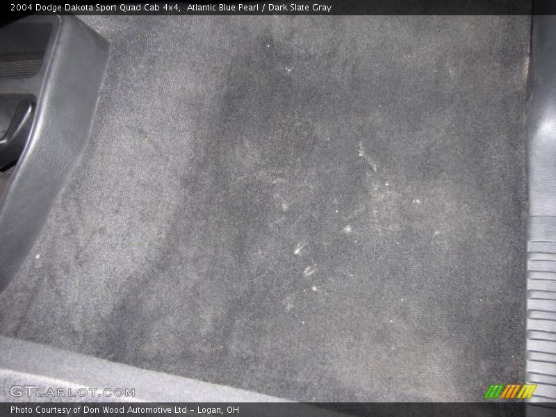 Atlantic Blue Pearl / Dark Slate Gray 2004 Dodge Dakota Sport Quad Cab 4x4