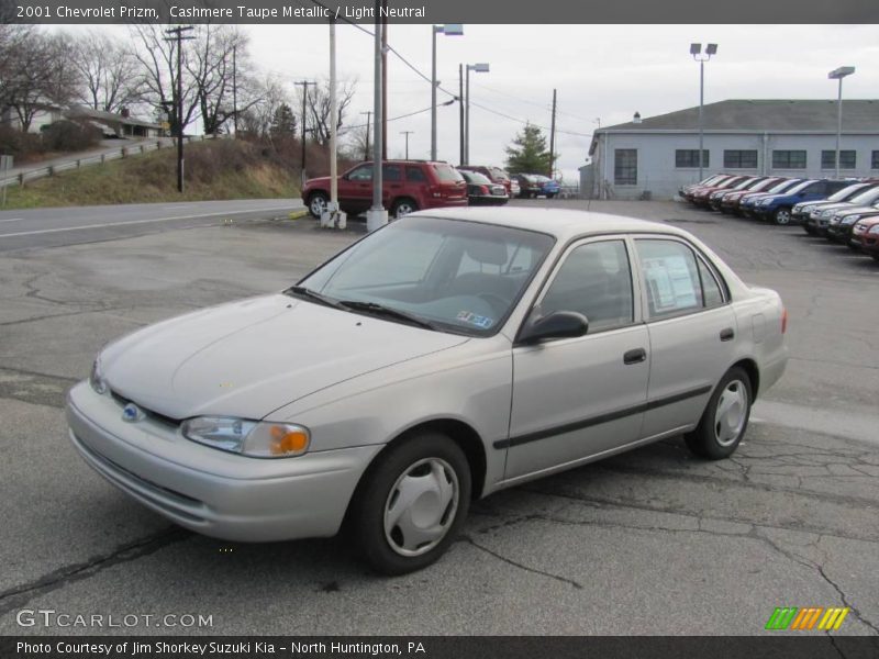 Cashmere Taupe Metallic / Light Neutral 2001 Chevrolet Prizm