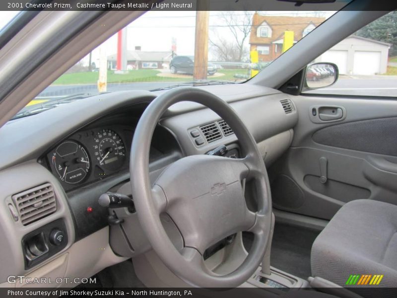 Cashmere Taupe Metallic / Light Neutral 2001 Chevrolet Prizm