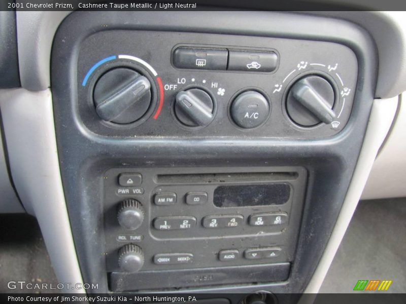 Cashmere Taupe Metallic / Light Neutral 2001 Chevrolet Prizm