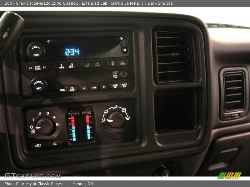 Dark Blue Metallic / Dark Charcoal 2007 Chevrolet Silverado 1500 Classic LT Extended Cab