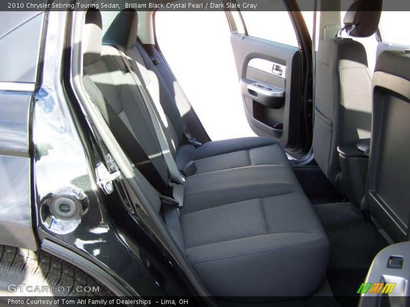 Brilliant Black Crystal Pearl / Dark Slate Gray 2010 Chrysler Sebring Touring Sedan