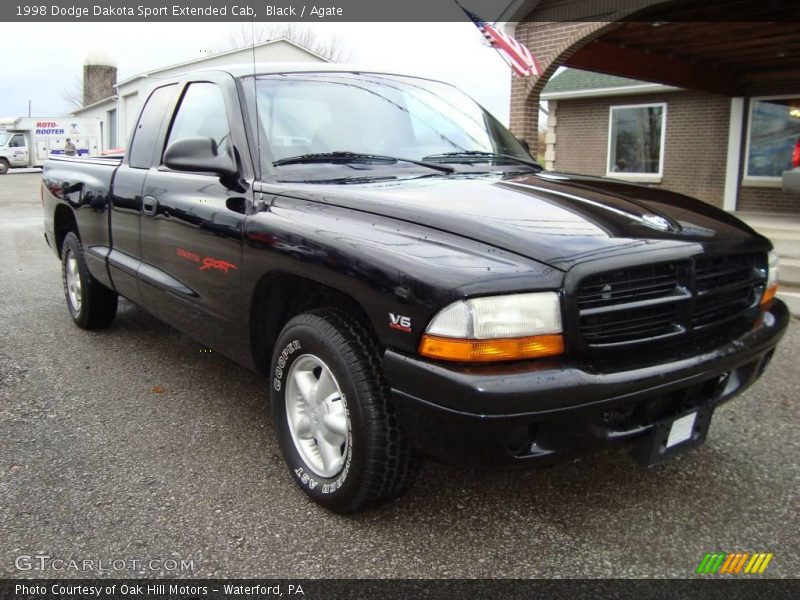 Black / Agate 1998 Dodge Dakota Sport Extended Cab