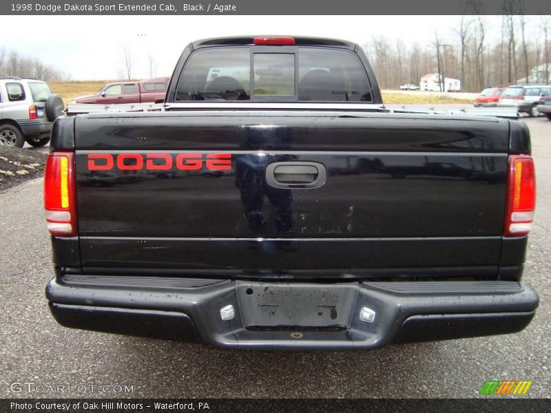 Black / Agate 1998 Dodge Dakota Sport Extended Cab