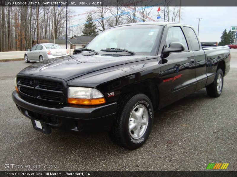 Black / Agate 1998 Dodge Dakota Sport Extended Cab