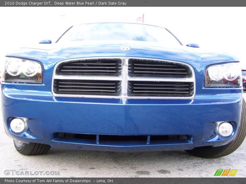 Deep Water Blue Pearl / Dark Slate Gray 2010 Dodge Charger SXT