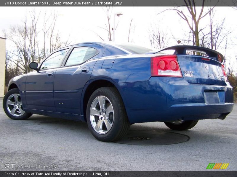 Deep Water Blue Pearl / Dark Slate Gray 2010 Dodge Charger SXT