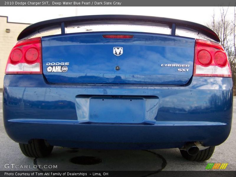 Deep Water Blue Pearl / Dark Slate Gray 2010 Dodge Charger SXT