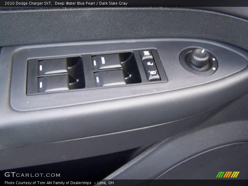 Deep Water Blue Pearl / Dark Slate Gray 2010 Dodge Charger SXT