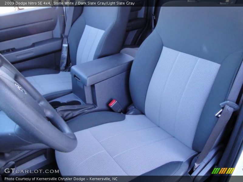 Stone White / Dark Slate Gray/Light Slate Gray 2009 Dodge Nitro SE 4x4
