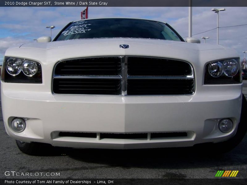Stone White / Dark Slate Gray 2010 Dodge Charger SXT